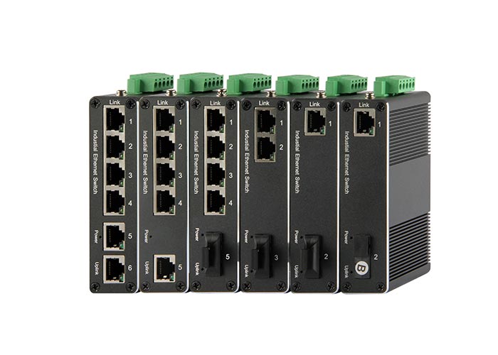 5-port Gigabit un-managed industrial switch series