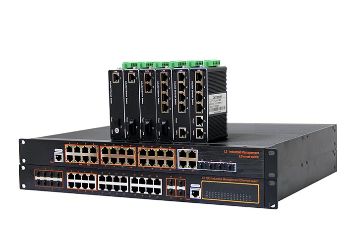 Rack-mounted management Aggregation Core layer series