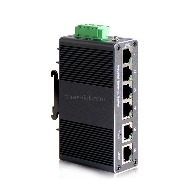6-port RJ45 Fast unmanned industrial switch