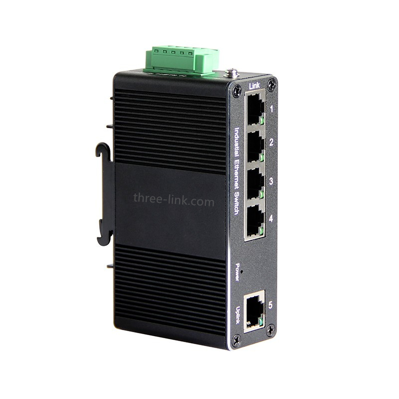 5-10/100/1000Mbps Base TX Fast unmanaged Industrial switch