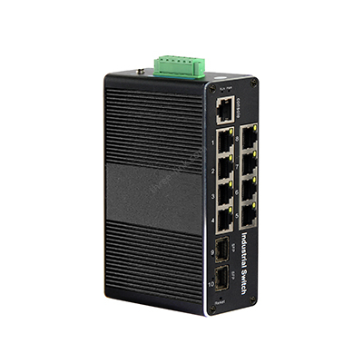 8-port RJ45+2*1G SFP, Gigabit management 10-port series