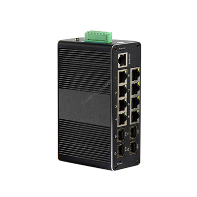 8-port RJ45+4G SFP , Gigabit management 10-port series