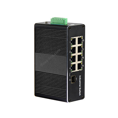 Gigabit 8-port RJ45+1G SFP, 10-port Unmanaged Dual Optical Series