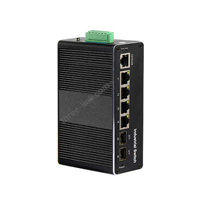 4-port RJ45+2*1G SFP，Gigabit management 10-port series