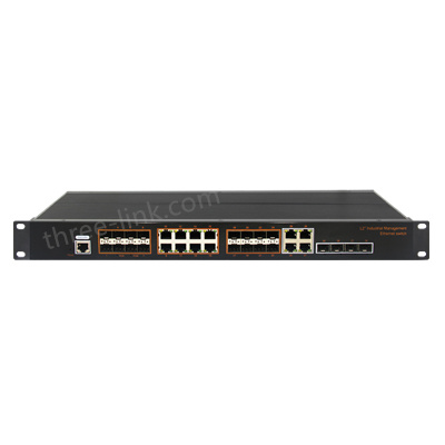 8-port RJ45+ 16G SFP+ 4G combo RJ45 port,Rack-mounted management Aggregation Core layer series