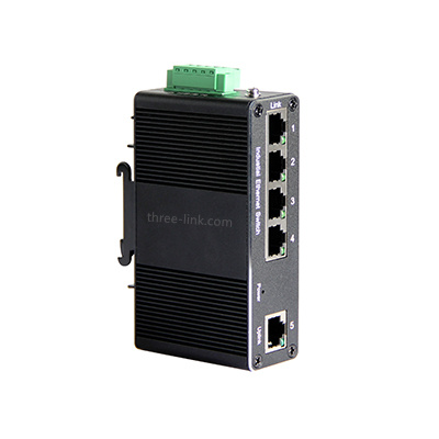 5-802.3af/at PoE 10/100 Base TX Fast unmanaged Industrial POE Switch