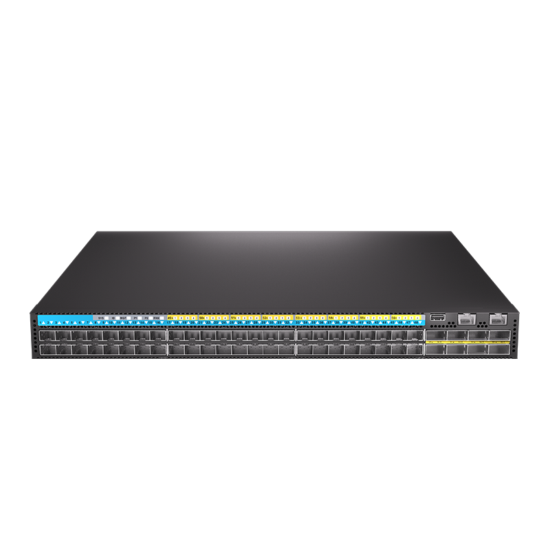 48×25G + 8×100G optical ports L3 Core switch