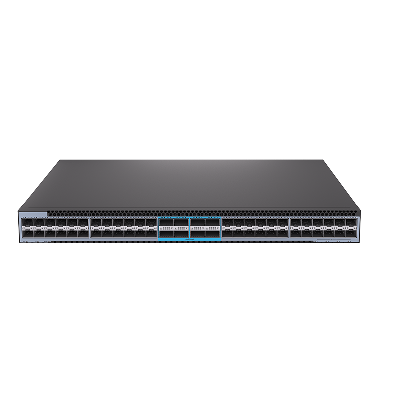 48x10G + 8x100G optical port L3 Core switch