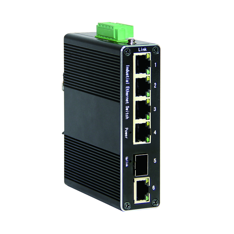 NEU1051GZ-SFP Industrial Ethernet Switch, 5-Port RJ45 + 2.5G SFP Uplink