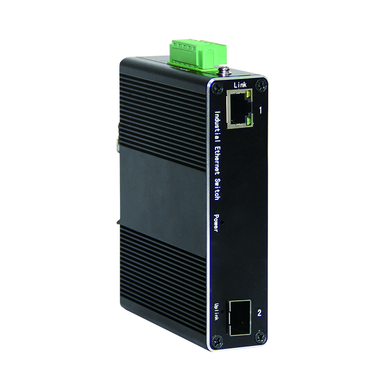 NEU1011FP Unmanaged Industrial Ethernet PoE Converter, 1RJ45 + 1SFP